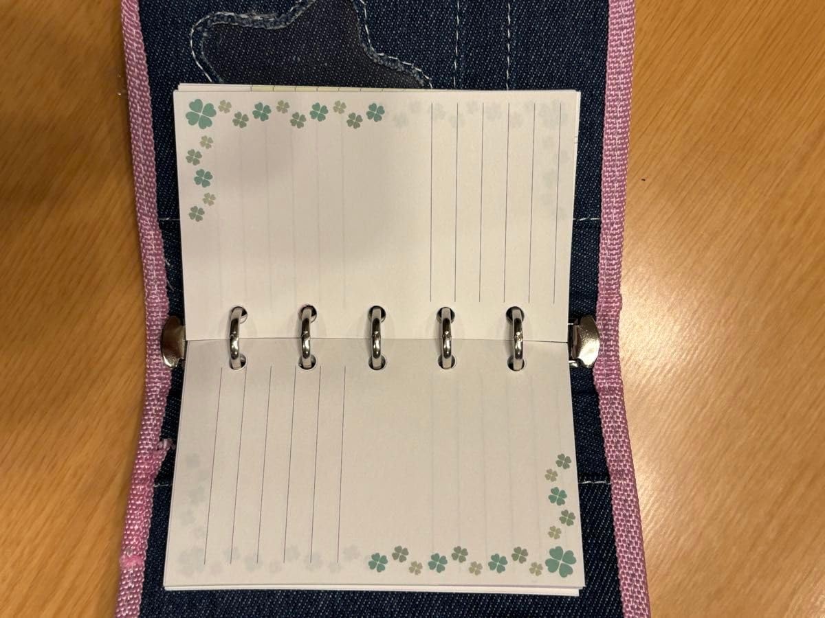 クーリア 風水にゃんこ システム手帳 シール帳 デニム 平成レトロ クーリア 風水にゃんこ システム手帳 シール帳 デニム 平成